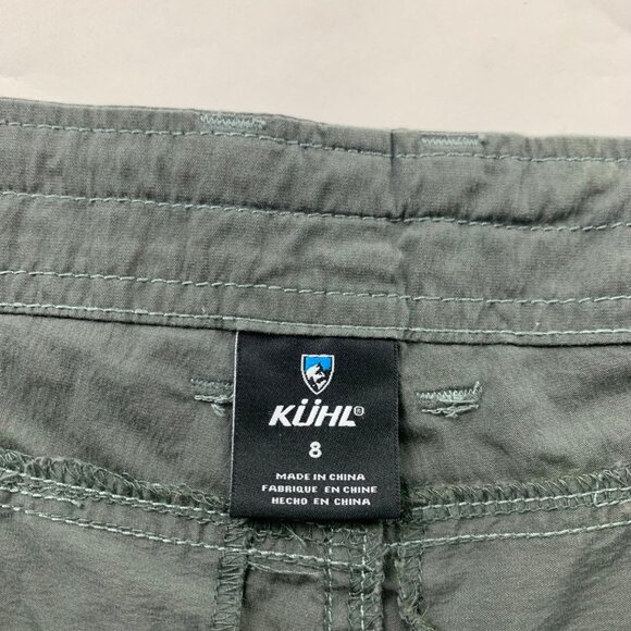 Kuhl Slate Gray Canvas Adventure Shorts 8 - Picture 2 of 4